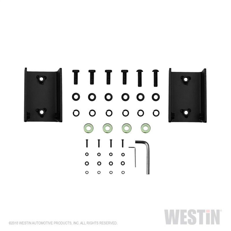 Westin 18-19 Jeep Wrangler JL WJ2 Rear Bumper - Textured Black