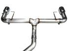 AWE Tuning 19-23 BMW 330i / 21-23 BMW 430i Base G2X Track Edition Axle-Back Exhaust - Chrome Silver