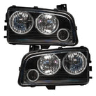 Oracle 05-10 Dodge Charger SMD HL (Non-HID) - Triple Halo - ColorSHIFT w/ BC1 Controller