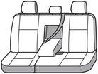 Covercraft 17-24 Honda Ridgeline Polycotton SeatSaver Custom Second Row Seat Covers - Misty Grey