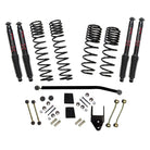 Skyjacker 2020 Jeep JL 4WD Rub Diesel 3.5-4in Dual Rate Long Travel Sus Lift Kit w/Blk Max Shocks