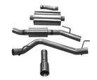 Corsa 2020-2025 Jeep Gladiator JT 3.0in Cat-Back Single Touring Side Exit w/ 4.0in Polished Tip