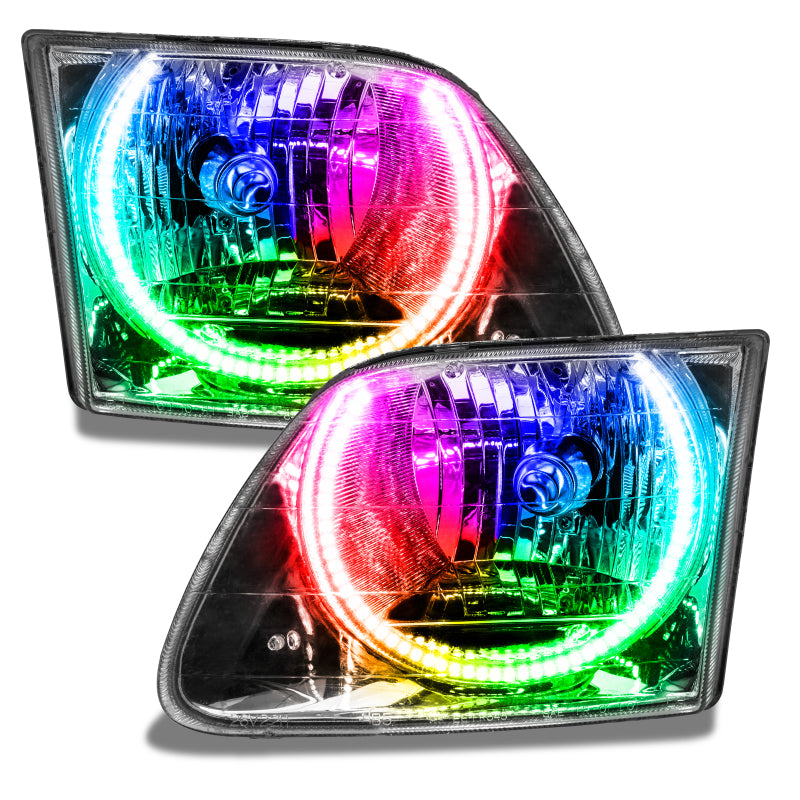 Oracle Ford Lightning 99-04 Halo Kit - ColorSHIFT w/ Simple Controller