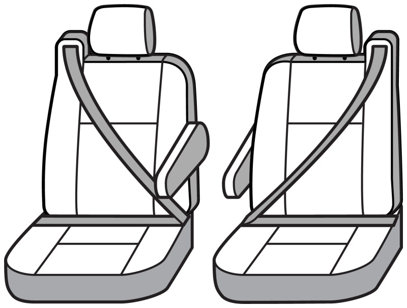 Covercraft 03-06 Chevrolet Silverado Waterproof Polyester SeatSaverFront Row Seat Covers - Taupe