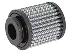 aFe Magnum FLOW Crankcase Vent Filter 1 IN F x 2-1/2 IN B x 2-1/2 IN T x 2-1/8 IN H