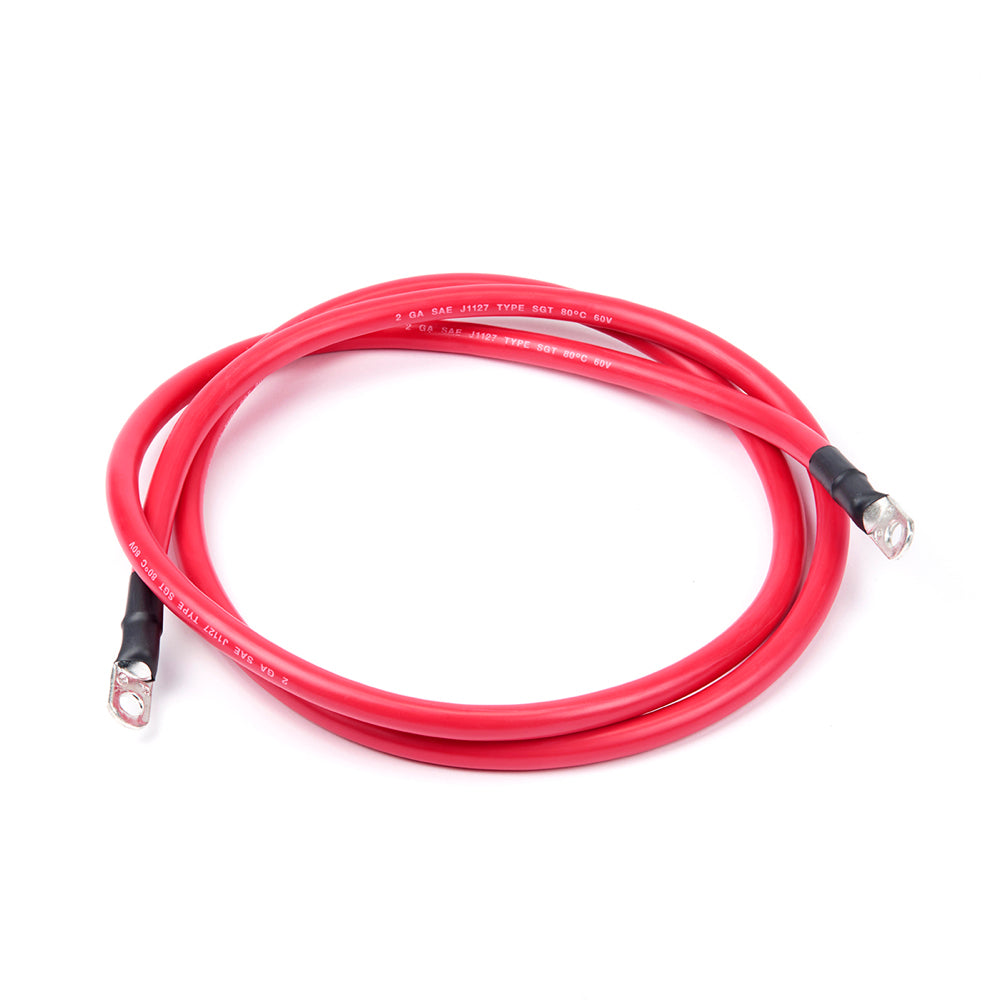 WARN Cabl Elec 2Ga Red 72