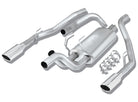 Borla 09-13 Dodge RAM 1500 5.7L CC/SB w/Fact Sngl Exhaust C/B 3x2.5in Single Round Rolled Split Rear