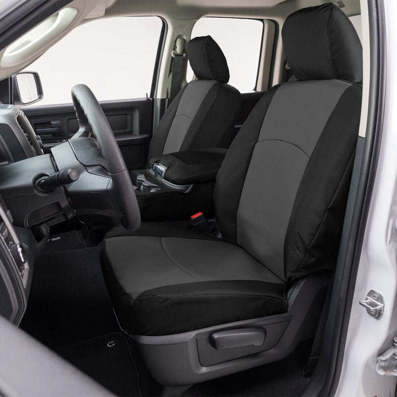 Covercraft 20-24 Ford Explorer Endura PrecisionFit Custom Front Row Seat Covers - Charcoal/Black