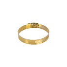 Mishimoto High-Torque Worm Gear Clamp 2.05in.-2.99in. (52mm-76mm) - Pack of 2 - Gold