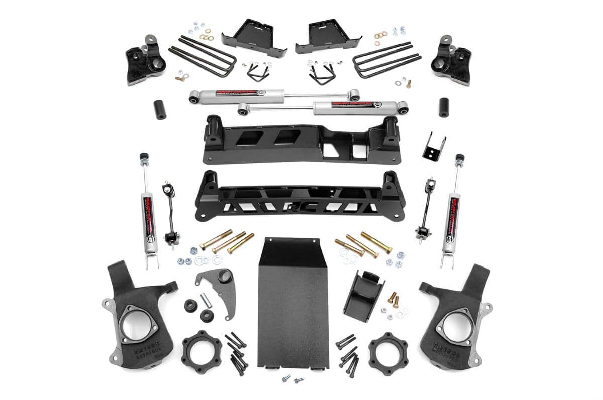 Rough Country  4 Inch Lift Kit | Chevy Silverado & GMC Sierra 1500 4WD (1999-2006 & Classic)