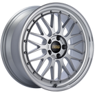 BBS LM 19x8.5 5x112 ET48 Diamond Silver Center Diamond Cut Lip Wheel -82mm PFS/Clip Required