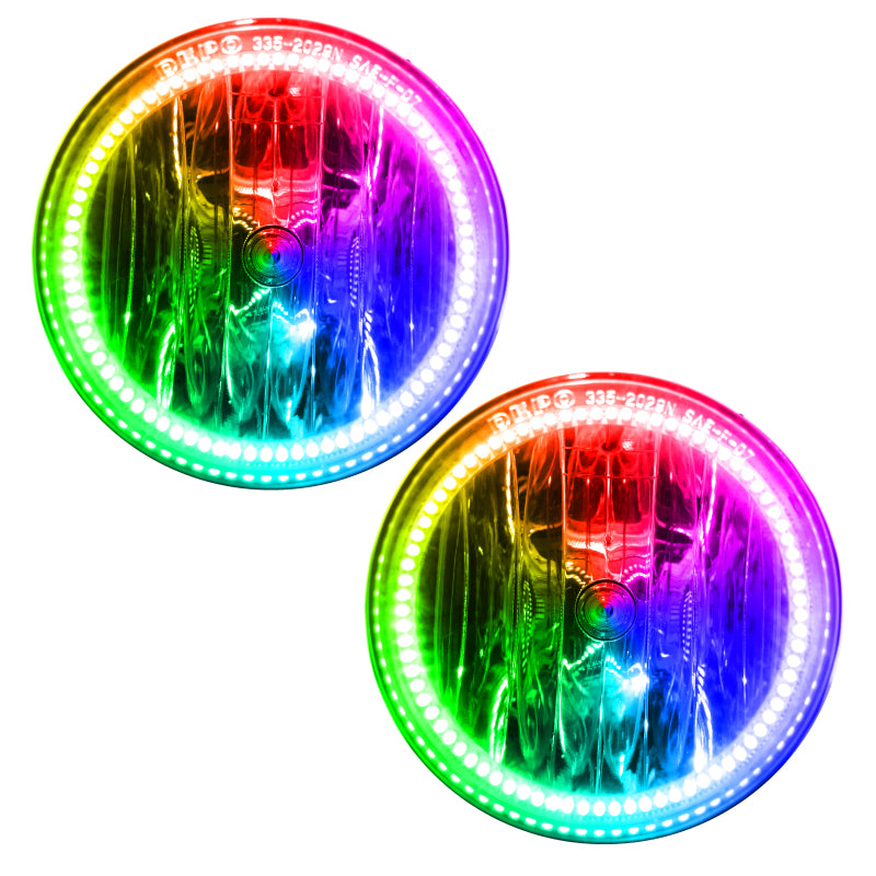 Oracle Nissan Maxima 09-13 LED Fog Halo Kit - ColorSHIFT