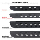 Go Rhino RB30 Running Boards 87in. - Tex. Blk (Boards ONLY/Req. Mounting Brackets)
