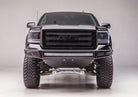 N-Fab M-RDS Front Bumper 15-17 Chevy Colorado - Tex. Black w/Silver Skid Plate
