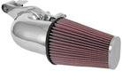 K&N 2017 Harley-Davidson H/D Touring Models AirCharger Performance Intake - Chrome