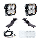 Baja Designs 2024+ Toyota Tacoma Squadron Pro 2.0 A-Pillar Kit (Driving/Combo) - Clear