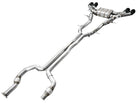 AWE Tuning 2021+ Cadillac CT4-V Blackwing SwitchPath Exhaust - Diamond Black Tips