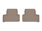 WeatherTech 2022+ BMW i4 M50 Rear FloorLiner - Tan (2pc Liner)