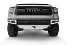 N-Fab M-RDS Front Bumper 14-17 Toyota Tundra - Gloss Black w/Silver Skid Plate