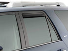 WeatherTech 10-23 Toyota 4Runner Rear Side Window Deflectors - Dark Tint