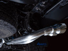 AWE Tuning 16-22 Toyota Tacoma 0FG Cat-Back Exhaust w/ BashGuard - Dual Chrome Silver Tips