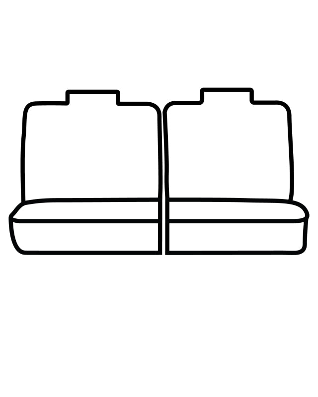 Covercraft 20-23 Ford Explorer Polycotton SeatSaver Custom Second Row Seat Covers - Grey