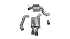 Corsa 06-10 Volkswagen GLI Mk5 Black Touring 3.0in Cat-Back Single Rear Exitn Black Pro-Series