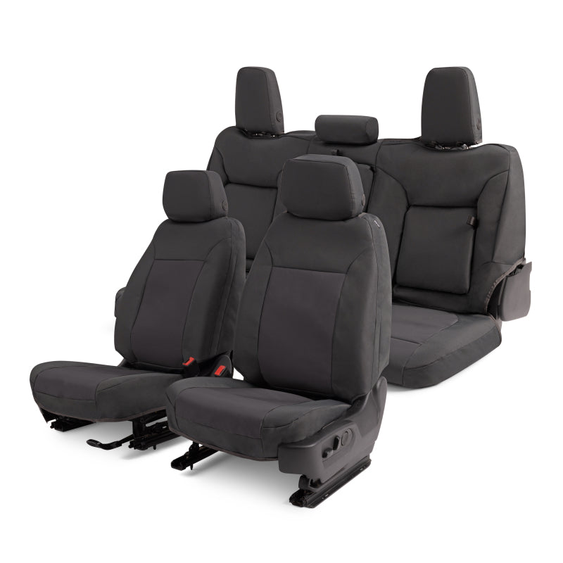 Covercraft 21-24 Ford Bronco Endura PrecisionFit Custom Second Row Seat Covers - Charcoal/Charcoal