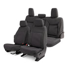 Covercraft 21-24 Ford Bronco Endura PrecisionFit Custom Front Row Seat Covers - Charcoal/Charcoal