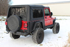 Fishbone Offroad 97-06 Jeep Wrangler Steel Tube Fender Front/Rear - Blk Txtred Powdercoat (Set Of 4)