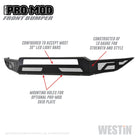 Westin 17-19 Ford F-250/350 Pro-Mod Front Bumper - Textured Black