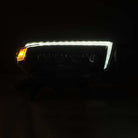 AlphaRex 10-13 Toyota 4Runner NOVA LED Proj Headlights Plank Style Alpha Black w/Seq Signal/DRL