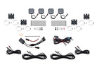 Diode Dynamics Stage Series SXS Rock Light Installer Kit - RGBW M8 w/Controller (4-pack)