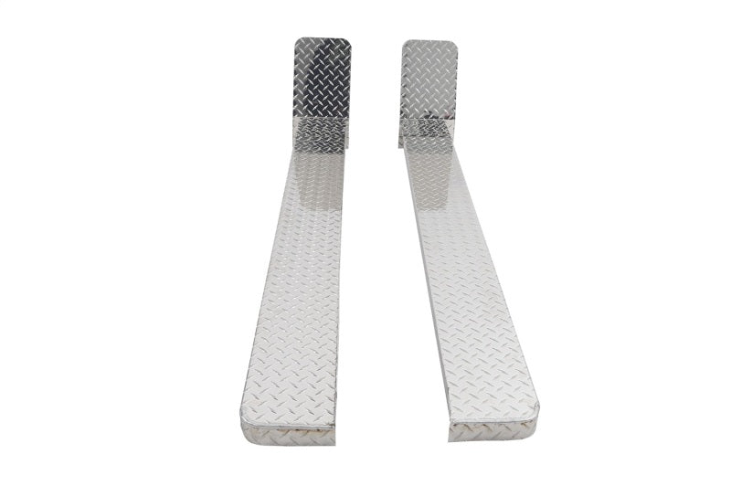 Dee Zee 99-2010 Ford SuperDuty Running Board Cab Section Brite-Tread Aluminum