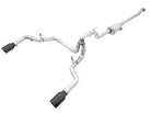 AWE Tuning 0FG 21+ Ford F150 Dual Split Rear Cat-Back Exhaust- 5in Diamond Black Tips