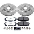 Power Stop 17-19 Jeep Cherokee Front Z36 Truck & Tow Brake Kit