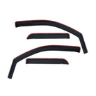 Westin 2002-2008 Dodge Ram Quad Cab (4 DR) In-Channel Wind Deflector 4pc - Smoke