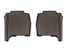 WeatherTech 14-16 Land Rover-Range Rover Rear FloorLiner - Cocoa Long Wheelbase w/ 2nd Row Console