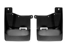 WeatherTech 20-24 Chevrolet Silverado 2500HD/3500HD Front No Drill Mudflaps - Black