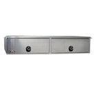 Westin/Brute HD Top Sider 13in x 96in w/flip up Doors - Aluminum