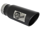 aFe Apollo GT Cat-Back Exhaust GM Trucks 09-18 V6-4.3L/V8-4.8/5.3L-Dual Rear-Side Exit Black Tips