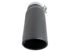 aFe Diesel Exhaust Tip Bolt On Black 4in Inlet x 5in Outlet x 15in