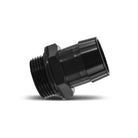Mishimoto -16ORB to 1 1/4in. Hose Barb Aluminum Fitting - Black