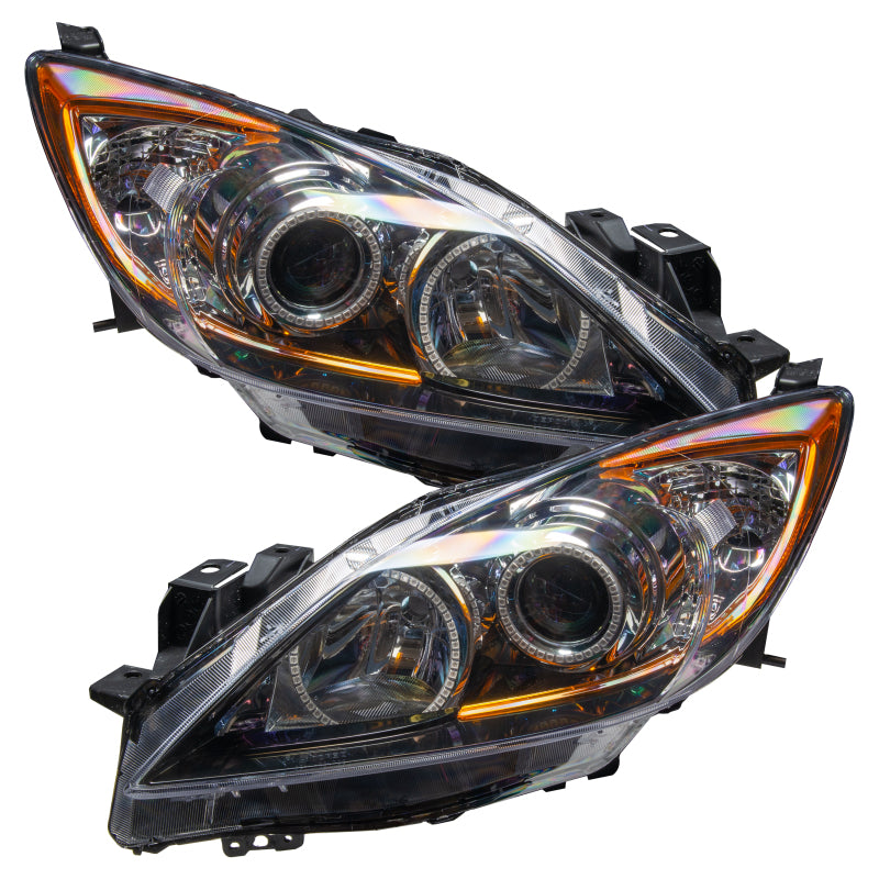 Oracle 10-13 Mazda 3 SMD HL - Halogen - ColorSHIFT w/ 2.0 Controller