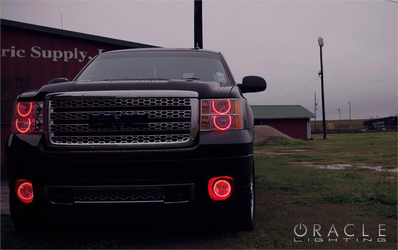 Oracle GMC Sierra 08-13 LED Halo Kit (Round Ring Design) - White