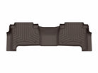 WeatherTech 19-24 Infiniti QX80 2nd Row Rear FloorLiner HP - Cocoa