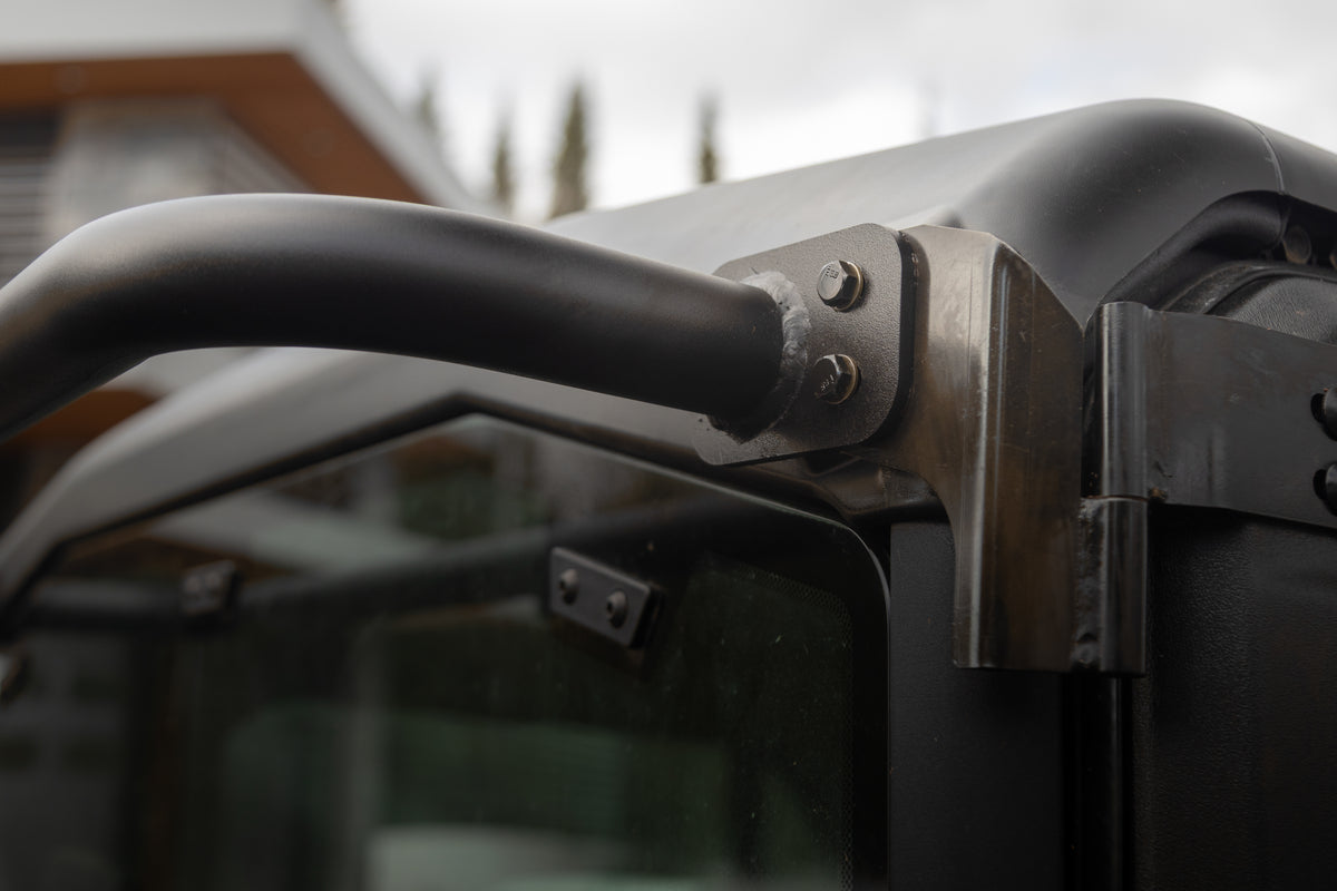 MBRP 2016-Up Can-AM Defender Black-Coated Speaker Mounting Bar Kit