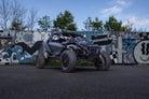 MBRP 2024-Up Can-Am Maverick R, Black-Coated Steel Front Race Bumper