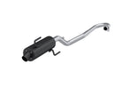 MBRP 2015-Up Honda Forman Rubicon 500/520/ Rancher 420 IRS Performance Series Slip-on Exhaust, Black-Coated