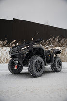 MBRP 25-Up Can-Am Outlander 850/1000R 6-Inch Single Slip-on System, Dual Outlet with CF Tips, Performance Series